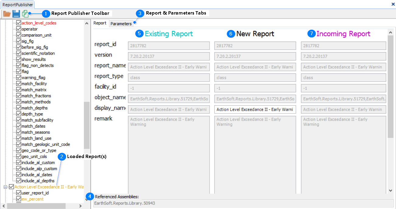 Report Publisher Form