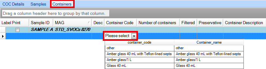 25014-SelectContainerCode
