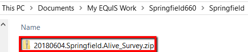 Alive_Survey-Type-Export-Folder