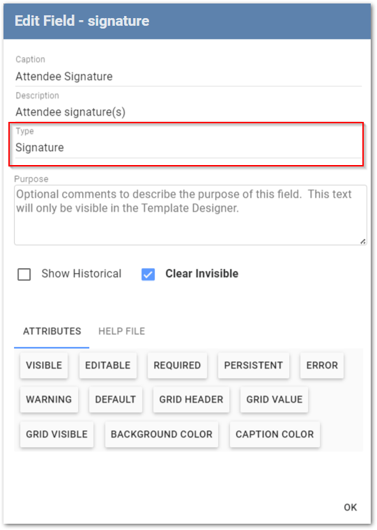 create pdf form signature field