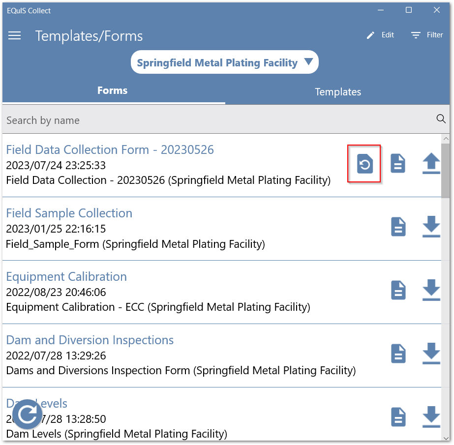 Col-Mobile_Refresh_Data_Form