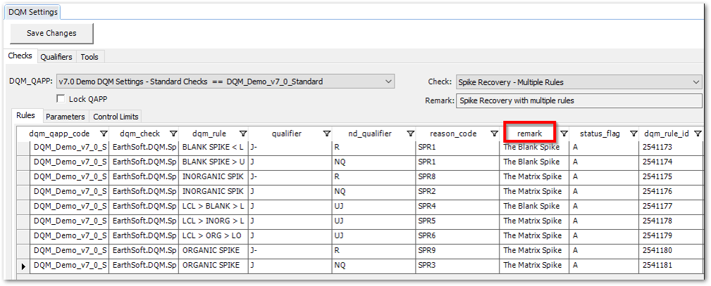 DQM_Remark-Column-DT_RESULT-Table