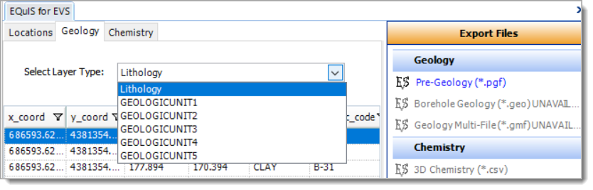 PRO_EQuIS-EVS-Geology-Tab