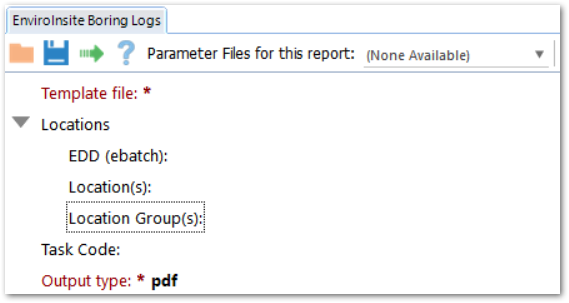 PRO_Report-Parameter-Data-Pane